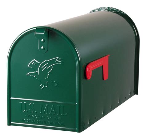 silver metal post box|heavy duty metal mailbox.